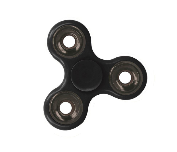 TELFORCEONE Hand Fidget Spinner czarny - 1450536 - zdjęcie